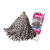 York Pamut MOP fej zebra mintával 1db - YORK ZEBRA - CLEAN HOUSE