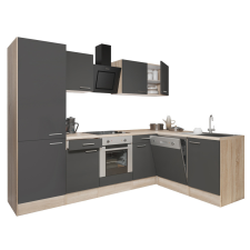  Yorki 280 sarok konyhabútor polcos kivitelben bútor