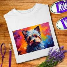  Yorkie női póló