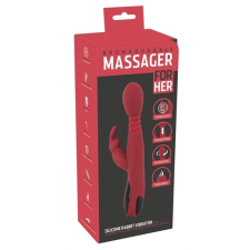 YOU2TOYS Massager - akkus, lökő-forgó, melegítős G-pont vibrátor (pir vibrátorok