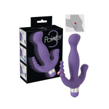YOU2TOYS - Pointer - Hármas élvezet vibrátor (lila) vibrátorok