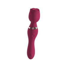 YOU2TOYS Rosenrot - akkus rózsaszál masszírozó vibrátor (vörös) vibrátorok