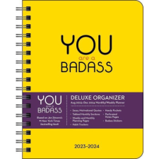  You Are a Badass Deluxe Organizer 17-Month 2023-2024 Monthly/Weekly Planner Cale – Jen Sincero naptár, kalendárium