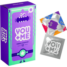 You+Me YOU ME Ribbed 12 ks óvszer