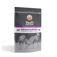  YouTi Exclusive Rénszarvas jutalomfalat 50g jutalomfalat kutyáknak