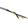  YSLY-JZ 3x0,75mm2 árnyékolatlan vezérlőkábel 300/500V szürke