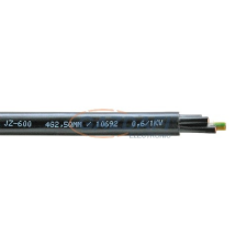 YSLY-Jz 5x2,5mm2 Vezérlőkábel 0,6/1kV fekete villanyszerelés