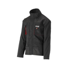 YT-8023 DUERO munkavédelmi kabát fekete-piros XL munkaruha
