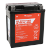 Yuasa STR7L-BS 12V 6Ah karbantartásmentes robogó akkumulátor, savcsomaggal (113x70x130mm), YTX7L-BS helyettesítő, CCA 100 Yuasa  Elektronika Akkumulátorok