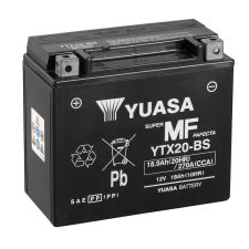 Yuasa YTX20-BS 12V 20Ah 270A AGM motorkerékpár akkumulátor - 518902 egyéb motorkerékpár alkatrész