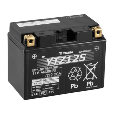 Yuasa YTZ12S 12V 11Ah 210A GEL motorkerékpár akkumulátor - 509901 egyéb motorkerékpár alkatrész