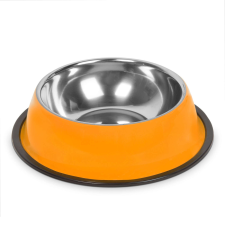 Yummie Etetőtál - 22 cm - narancssárga kutyatál