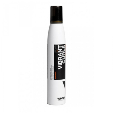 Yunsey Vibrant Curls extra erős hajfixáló hab hővédővel, 300 ml hajformázó