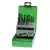 Z-Tools Csigafúró készlet 1-10mm HSS-R 19r. Metal-Box Z-Eco