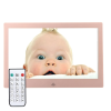 Zadabso Digitális képkeret, Zadabso®, 12 hüvelyk, 1280 x 800 felbontás, 16:9, 16 GB tárhely, MicroSD foglalat, rózsaarany színű