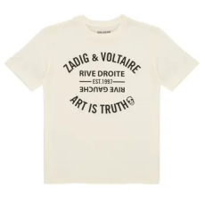 Zadig & Voltaire Rövid ujjú pólók X60628 Fehér 8 éves