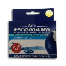 Zafír (Epson T0805) Tintapatron Világos Cián (ZPET0805) nyomtatópatron & toner