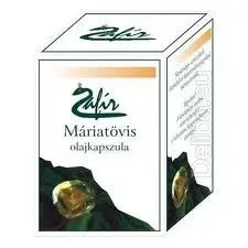  Zafír Máriatövis olajkapszula 60db vitamin és táplálékkiegészítő