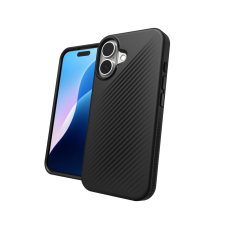 Zagg Luxe Snap hátlap iPhone 16 fekete tok és táska