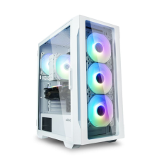 Zalman I3 Neo TG Tempered Glass White (I3 NEO TG WHITE) számítógép ház