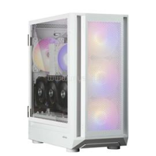 Zalman i6 fehér (táp nélküli) ablakos ATX ház (ZALMAN_I6_WHITE) számítógép ház
