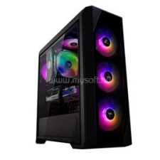 Zalman N5 TF Fekete (Táp nélküli) ablakos ATX ház (ZALMAN_N5_TF) számítógép ház