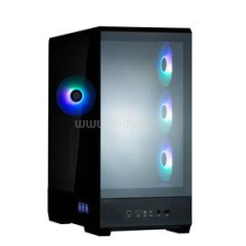 Zalman P50 fekete (táp nélküli) ablakos ATX ház (ZALMAN_P50_BLACK) számítógép ház
