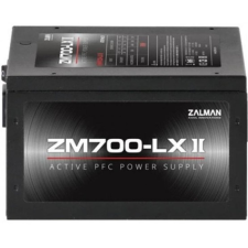 Zalman ZM700-LXII 700 W 20+4 pin ATX ATX Fekete tápegység tápegység
