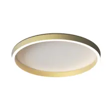 ZAMBELIS arany-fehér LED mennyezeti lámpa (ZAM-25164) LED 1 izzós IP20 világítás