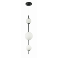 ZAMBELIS fekete-fehér LED függesztett lámpa (ZAM-20132) LED 3 izzós IP20 világítás