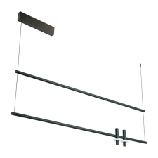 ZAMBELIS fekete-fehér LED függesztett lámpa (ZAM-23251) LED 1 izzós IP20 világítás