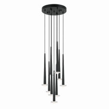 ZAMBELIS fekete LED függesztett lámpa (ZAM-22113) LED 1 izzós IP20 világítás