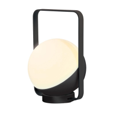 ZAMBELIS fekete LED kültéri hordozható asztali lámpa (ZAM-E233) LED 1 izzós IP44 kültéri világítás