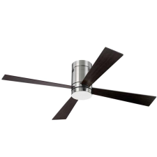 ZAMBELIS króm-fekete mennyezeti ventilátor (ZAM-19138) LED IP20 világítás