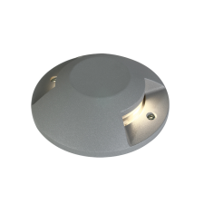 ZAMBELIS szürke kültéri LED talajba építhető lámpa (ZAM-Z69058-B) LED 1 izzós IP67 kültéri világítás