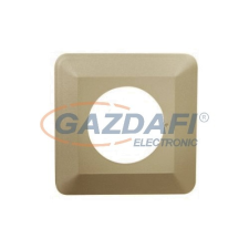 Zamel OSX-910-SAT univerzális tapétavédő keret, szatén, 130x130x1mm villanyszerelés