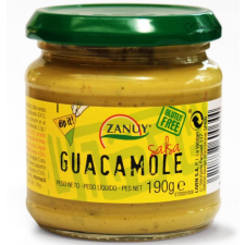  Zanuy guacamole avokádószósz gluténmentes 190 g alapvető élelmiszer