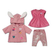 Zapf Creation BABY born Coat Set with Dress 43cm Játékbaba ruhakészlete játékbaba felszerelés