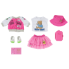 Zapf Creation BABY born Deluxe Travel 43cm Játékbaba ruhakészlete
