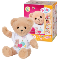 Zapf Creation Baby born plüss mackó 36cm fehér ruhás plüssfigura