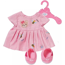 Zapf Creation Baby born plüss mackó rózsaszín ruha szett kiegészítő plüssfigura