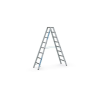  ZARGES Állólétra 2x8 fokos  R13Step B  (Munkamagasság: 3,6m)
