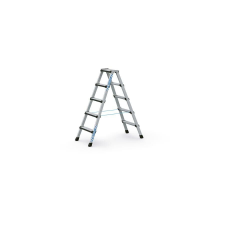  ZARGES Csavarozott lépcsős állólétra eloxált  2x5 fokos - Comfortstep B létra és állvány