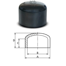  Zárókupak D280 hűtés, fűtés szerelvény