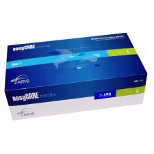 ZARYS Nitrile gloves ZARYS easyCARE, powder-free - blue L (pack - 100 pcs) (5907996878284) védőkesztyű