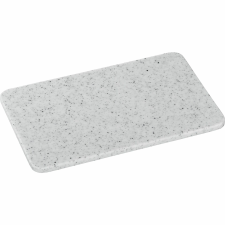Zassenhaus 60010 Vágódeszka Műanyag 25x16x0,9 cm - Világosszürke (60010) konyhai eszköz