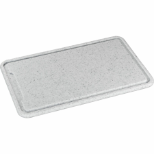 Zassenhaus 60072 Vágódeszka Műanyag 42x27x1,5cm - Világosszürke (60072) konyhai eszköz