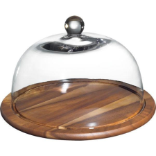 Zassenhaus Tálaló sajttálca, Zassenhaus 30 cm, fedővel konyhai eszköz