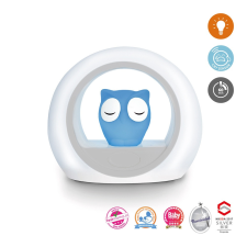ZAZU Lou kék bagoly éjszakai fény hangérzékelős Zazu ZA-LOU-02 világítás
