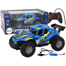 Zdalnie sterowane off-road autó terepjáró kék távirányítós modell